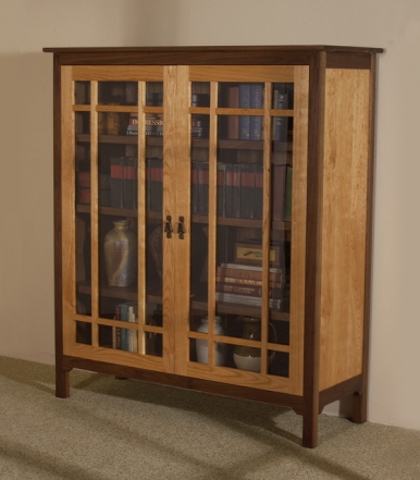 sandhill-designs-glass-front-bookcase